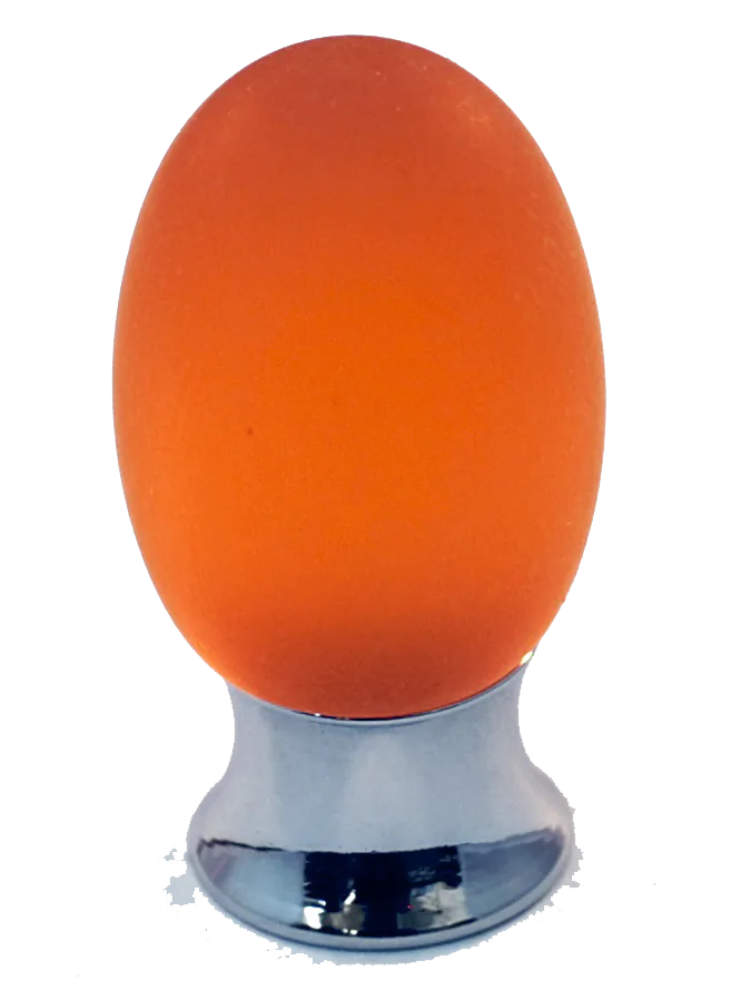 Athens Amber Polyester with Solid Brass Knobs 101-CM011-PB