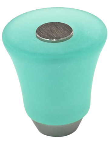 Athens Turquoise Polyester with Solid Brass Knobs 109-CM001-PB