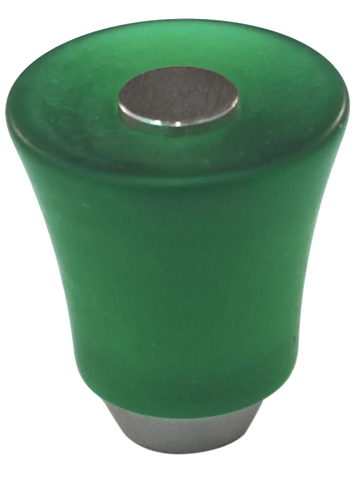 Athens Green Polyester with Solid Brass Knobs 109-CM014-PB