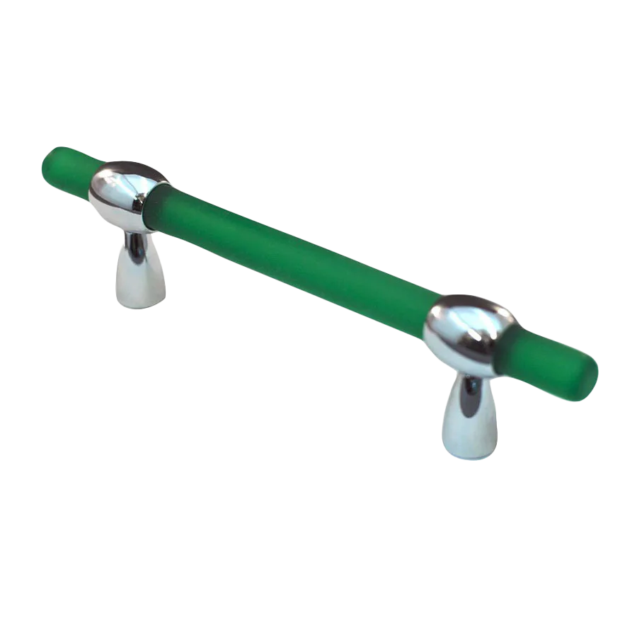 Athens Adjustable Green Polyester with Solid Brass Pull