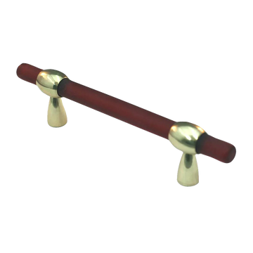 Athens Adjustable Red Polyester with Solid Brass Pull