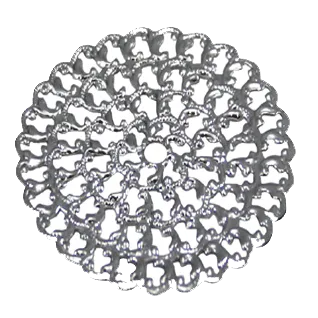 Round 1-7/8'' Backplate in Polished Chrome
