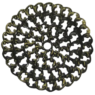 Round 1-7/8'' Backplate in Satin Brass