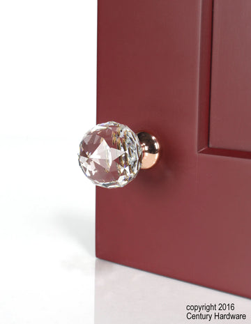 Zinc die cast Knob, 1-1/2" dia. 18905-RGCRY