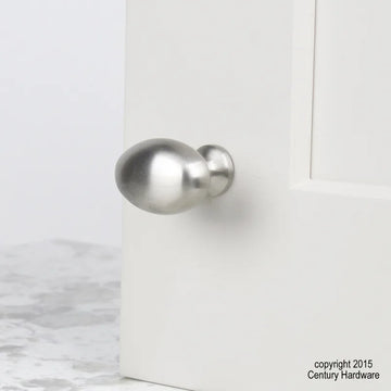 Glacier 1-3/8'' Diameter Oval Knob