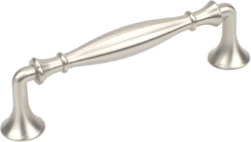 Fiori 4 in. Dull Satin Nickel Pull 27867-DSN