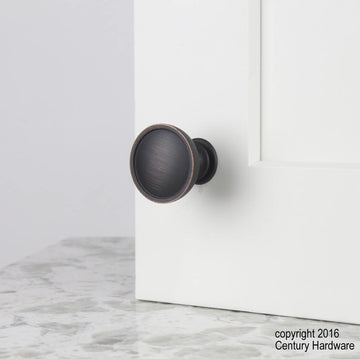Zinc die cast Knob, 1-3/8" dia. 29427-RZC