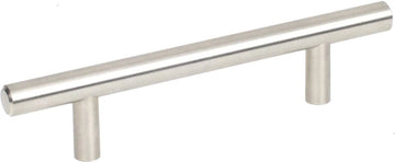 Stainless Steel T-Handle, 96mm Drill Centers;156mm OA, Brushed