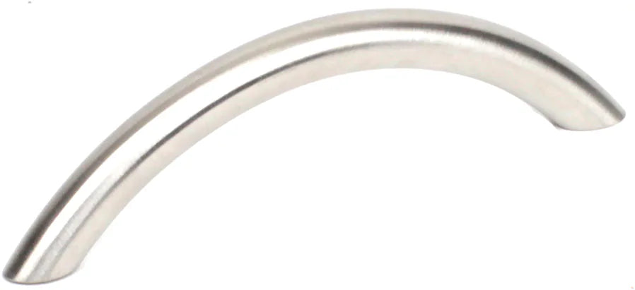 Stainless Steel Bow Handle, 96mm Drill Centers, Brushed