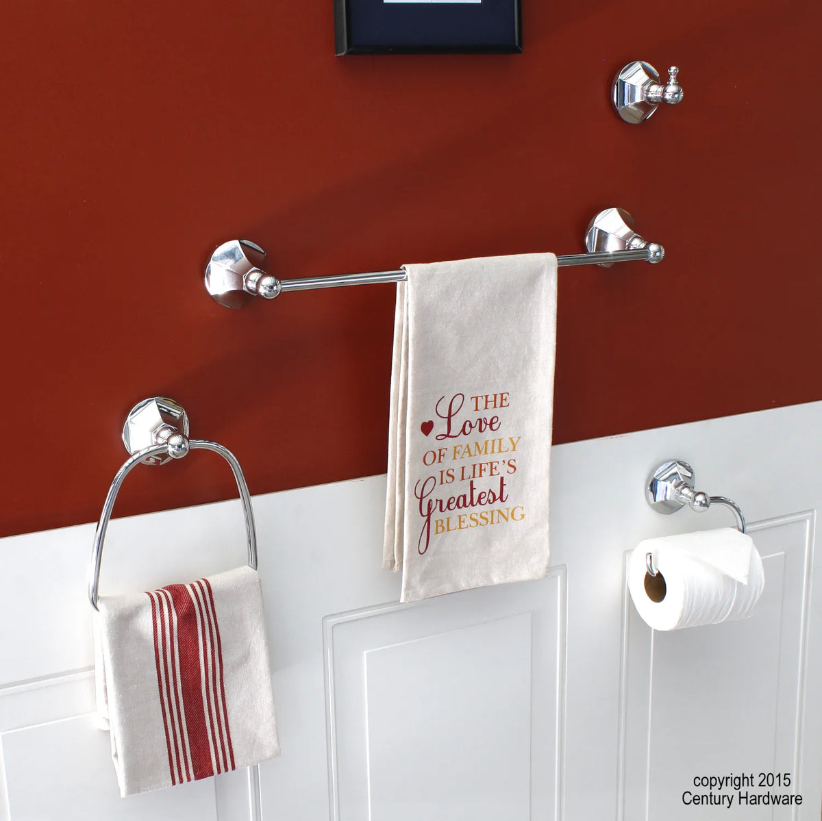 Vera - Premium Solid Brass 18'' Towel Bar 81445-26