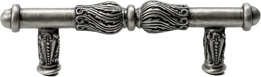 Acanthus 3'' cc pull with feather scroll 1050-11