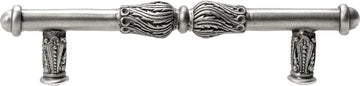 Acanthus 4'' cc pull with feather scroll 1051-11