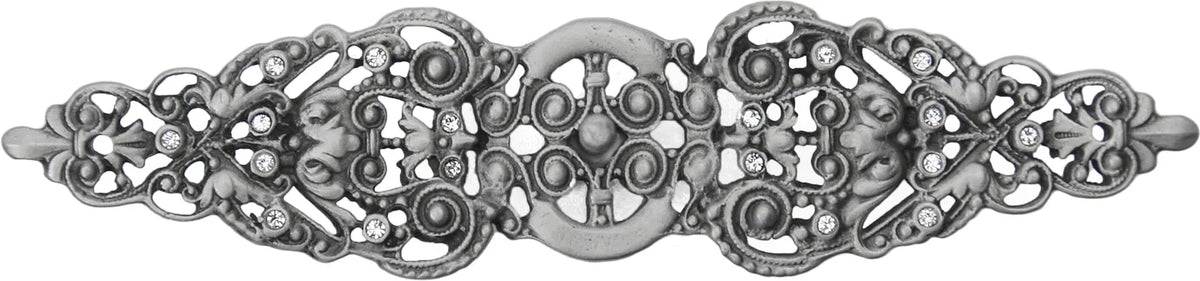 Juliane Grace elongated escutcheon with Swarovski Crystals 135