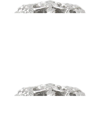 Juliane Grace medium knob full round with 13 Swarovski Clear Crystals in Platinum. 139-24C