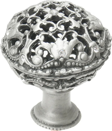 Juliane Grace large knob full round with Swarovski Crystals 143