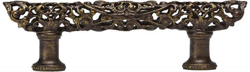 Juliane Grace 3'' cc pull in Antique Brass. 144-3
