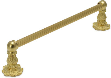 Acanthus 24'' cc towel bar Renaissance style with 5/8'' reeded center 1639R-8