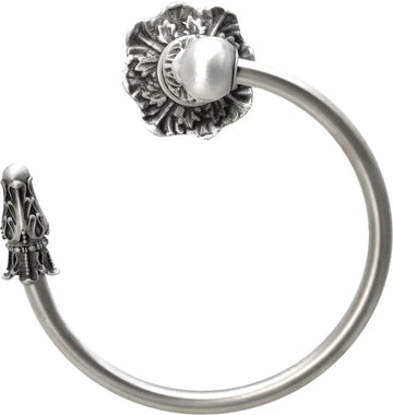 Acanthus swing towel ring left Renaissance style 1645