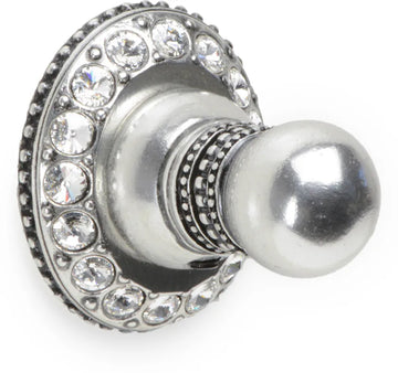 Caché hook with Swarovski Clear Crystals 1710