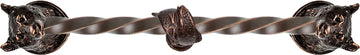 Bear 12'' cc w/ 3/8'' twist center long pull w/ fish center brace 2522-22