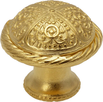 Millennium large knob with rope border 327-8