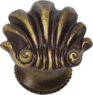 Aphrodite small shell knob 347