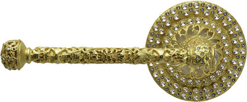 Juliane Grace II tissue bar left with Swarovski Clear Crystals 4272-8C