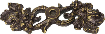 Bacchus Double grape leaf & vine medium escutcheon 536