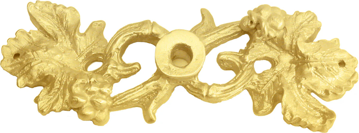 Bacchus Double grape leaf & vine large escutcheon 537-8
