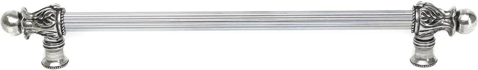 Acanthus 22'' cc with 5/8'' reeded center long pull Romanesque style in Chalice. 5554R-9