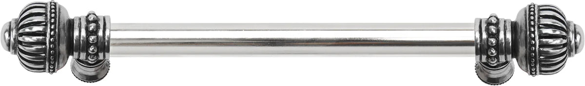 Cricket Cage 9'' cc with 5/8'' smooth center long pull large finial in Chalice. 5571-9