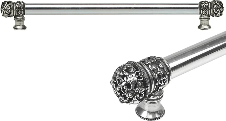 Juliane Grace 18'' cc with 5/8'' smooth center long pull small finial in Chalice. 5613-9