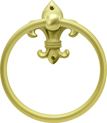 Charlemagne full towel reeded ring 562R-8