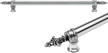 Charlemagne 22'' cc w/ 5/8'' smooth center long pull 5654-9