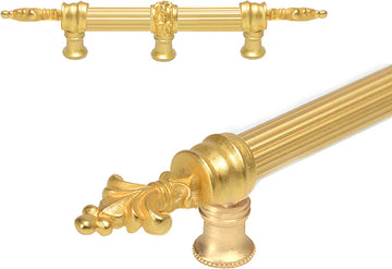 Charlemagne 6'' cc w/ 5/8'' reeded center long pull w/ center brace 5655R-8
