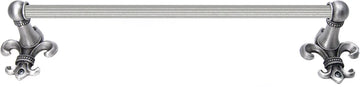 Charlemagne 32'' o.c towel Bar with 5/8'' reeded center 567R-11