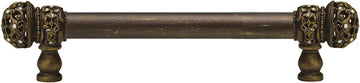 Juliane Grace long pull small finial with Swarovski Crystals Smooth Center 5700/5701/5702/5703/5704