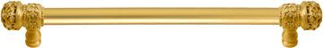 Juliane Grace 18'' o.c with 5/8'' smooth center long pull small finial w/ 52 Swarovski Clear & Aurore Boreale Crystals 5703-8CAB