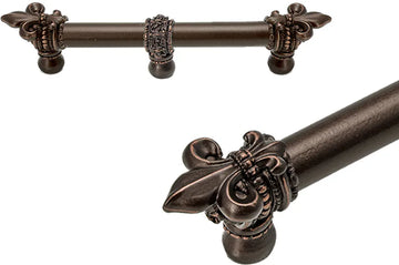 Charlemagne long pull with large Fleur De Lys with center brace 5715/5716/5717/5718/5719