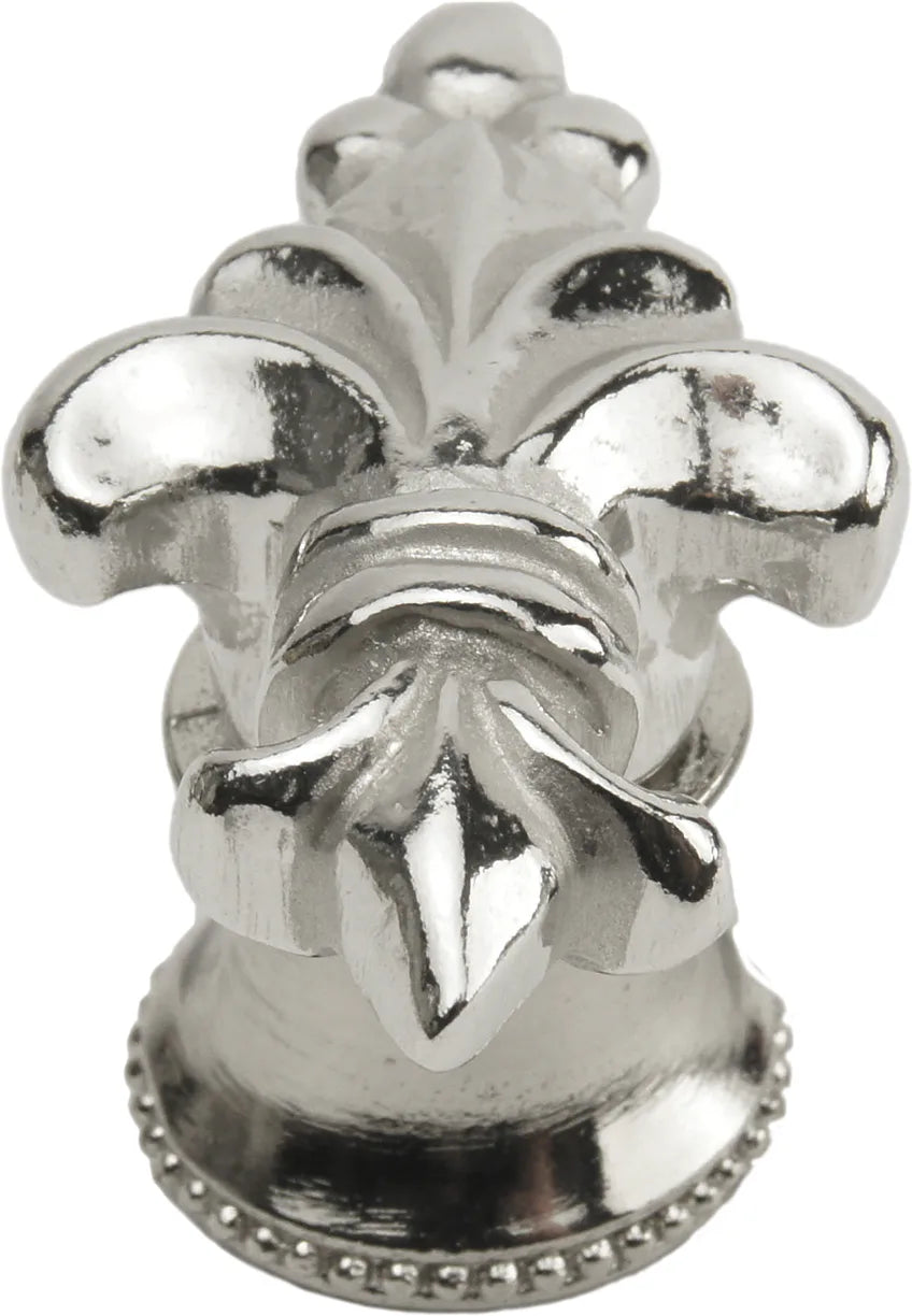 Charlemagne classic large knob in Platinum. 582-24