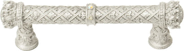 Crowning Glory Queen Anne Carpe Diem 6131-23CAB Chrysalis Queen Anne 4'' cc pull w/ Swarovski Crystals 6131-23CAB