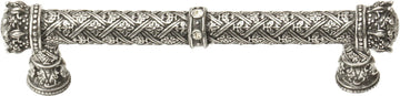Crowning Glory Queen Anne Carpe Diem 6132-9C Chalice Queen Anne 5'' cc pull w/ Swarovski Crystals 6132-9C