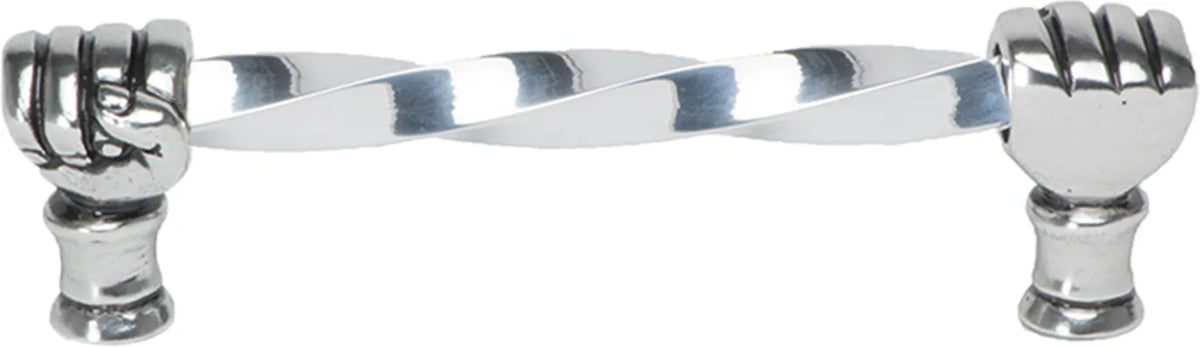 Carpe Diem fist 6'' cc imately w/ 3/8'' twist bar long pull 628-9