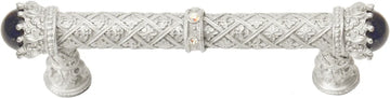 Crowning Glory Queen Penelope Chrysalis 4'' cc pull w/ Swarovski Crystals & semi‐precious stones 6529-23CABLAP