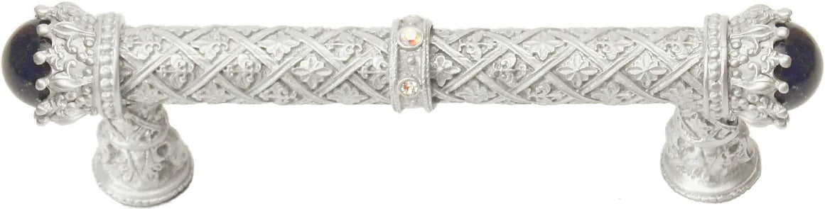 Crowning Glory Queen Penelope Chrysalis 4'' cc pull w/ Swarovski Crystals & semi‐precious stones 6529-23CABLAP
