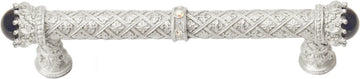 Crowning Glory Queen Penelope Chrysalis 5'' cc pull w/ Swarovski Crystals & semi‐precious stones 6530-23ABLAP