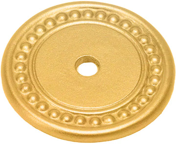 Cricket Cage medium round back plate in Gilded Mercury. 688-8