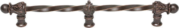 Acanthus 12'' cc with 3/8'' twist bar Romanesque style with center brace 782-22
