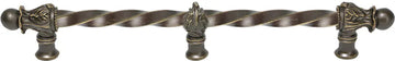 Acanthus 12'' cc with 3/8'' twist bar Romanesque style with center brace 782-3