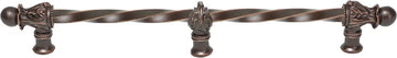 Acanthus 18'' cc with 3/8'' twist bar Romanesque style with center brace 783-22